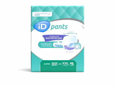 Ontex iD Pants TBS SUPER  XXL Packung