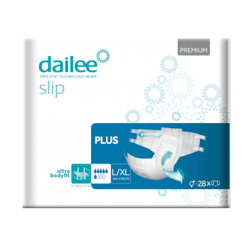 28 Dailee Slip Premium Plus  XS/S , 6 Tropfen