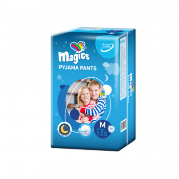 Magics Youth Pyjama Pants M 4-7 Jahre 15 Stk