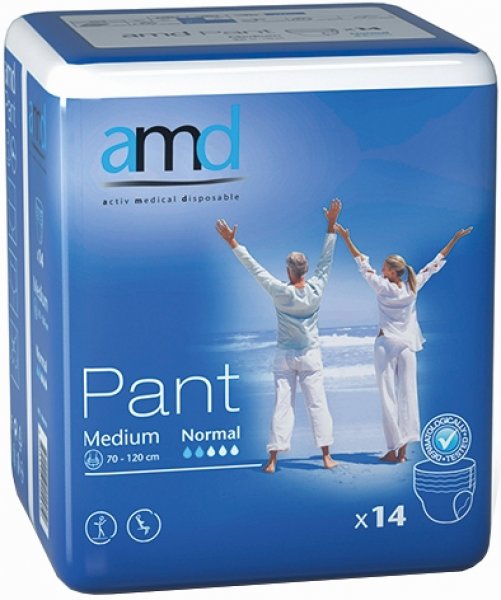 amd pants normal medium , 6x14 Stk. 2 Tropfen