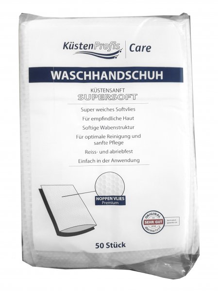 Waschhandschuhe in Packung